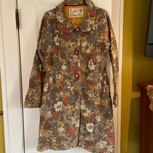 Wool and Cotton Vintage Coat